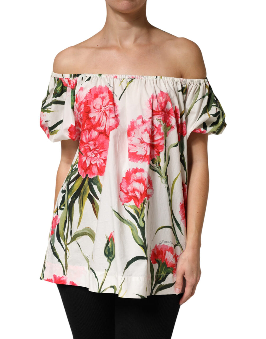 Dolce & Gabbana 100% Cotton blouse in white