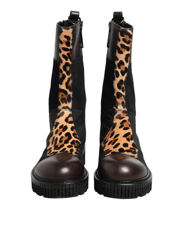 Dolce & Gabbana 23% Crocodile boot in black