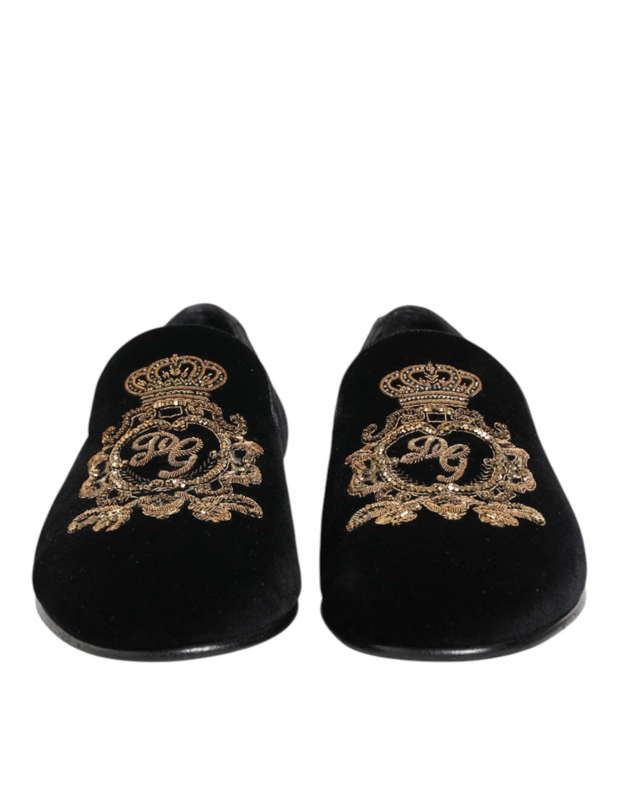 Dolce & Gabbana 100% Cotton loafer in black