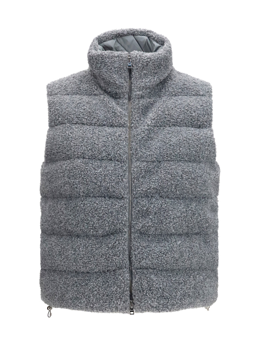 Herno Outer: 100% Polyester; Inner: 100% Polyester vest in gray