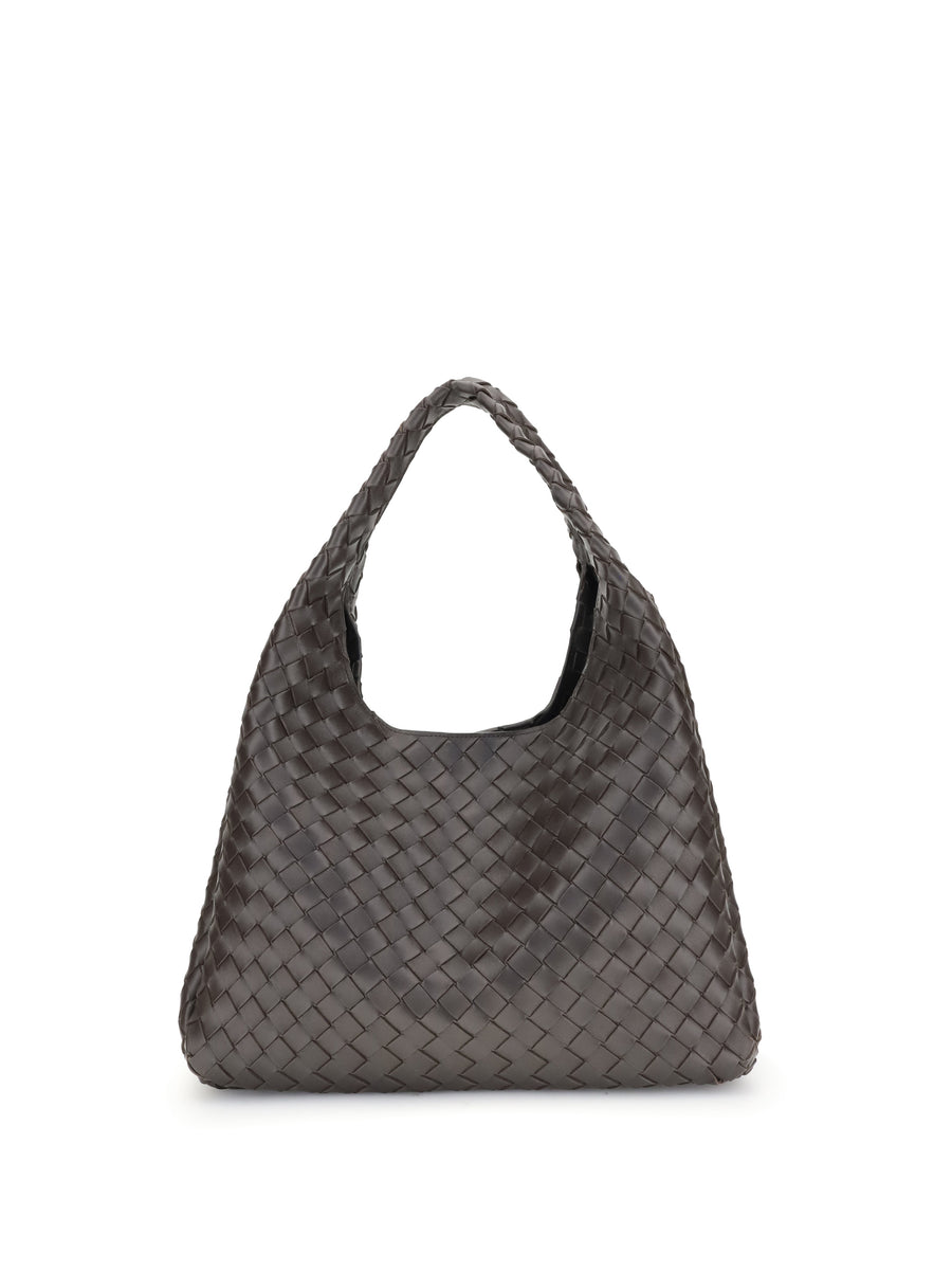 Shoulder Bag Campana Large Fondant-M Brass Lambskin