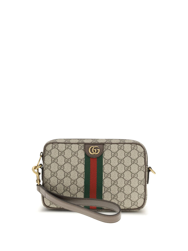 Gucci 82% Polyurethane; 18% Polyamide shoulder bag in beige