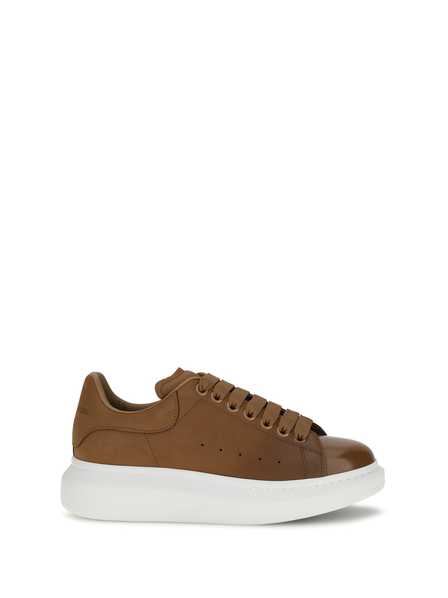 Alexander McQueen Upper: 100% calf leather; Sole: 100% rubber sneakers in brown