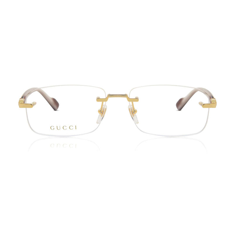 Gucci GG1221O Metal frame eyeglasses in gold