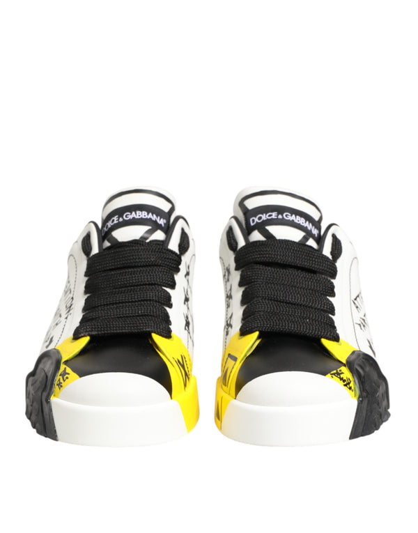 Dolce & Gabbana 100% Calf upper; Lining: 70% Lamb sneaker in multicolor