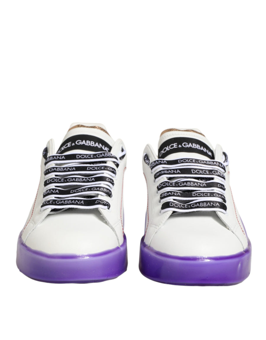 Dolce & Gabbana 100% Calf (upper); 5% Polyamide sneaker in white