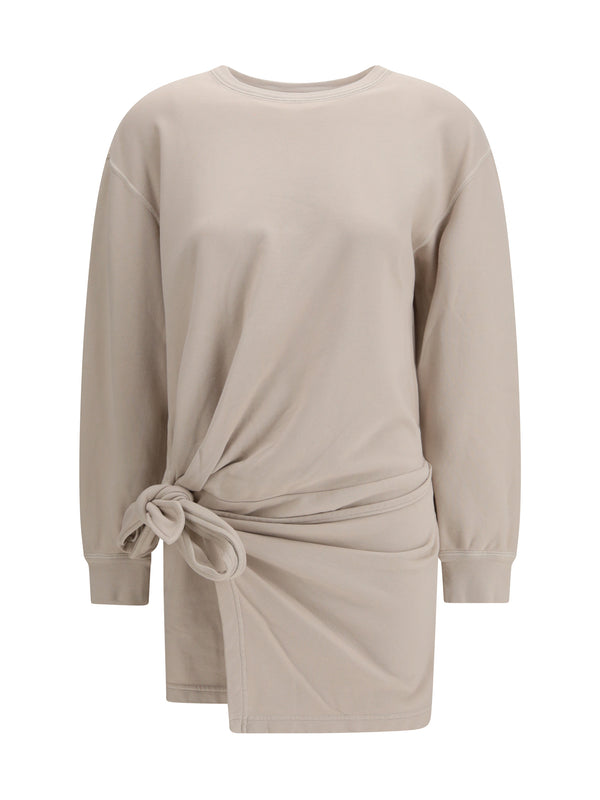 Marant Etoile 100% Cotton dress in beige