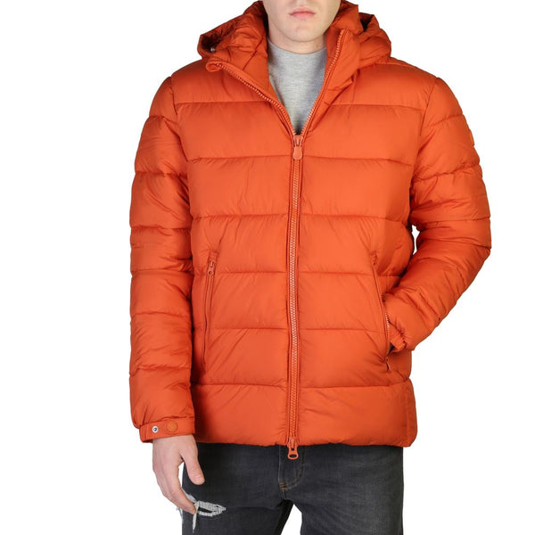 Save The Duck 100% Nylon down jacket in orange
