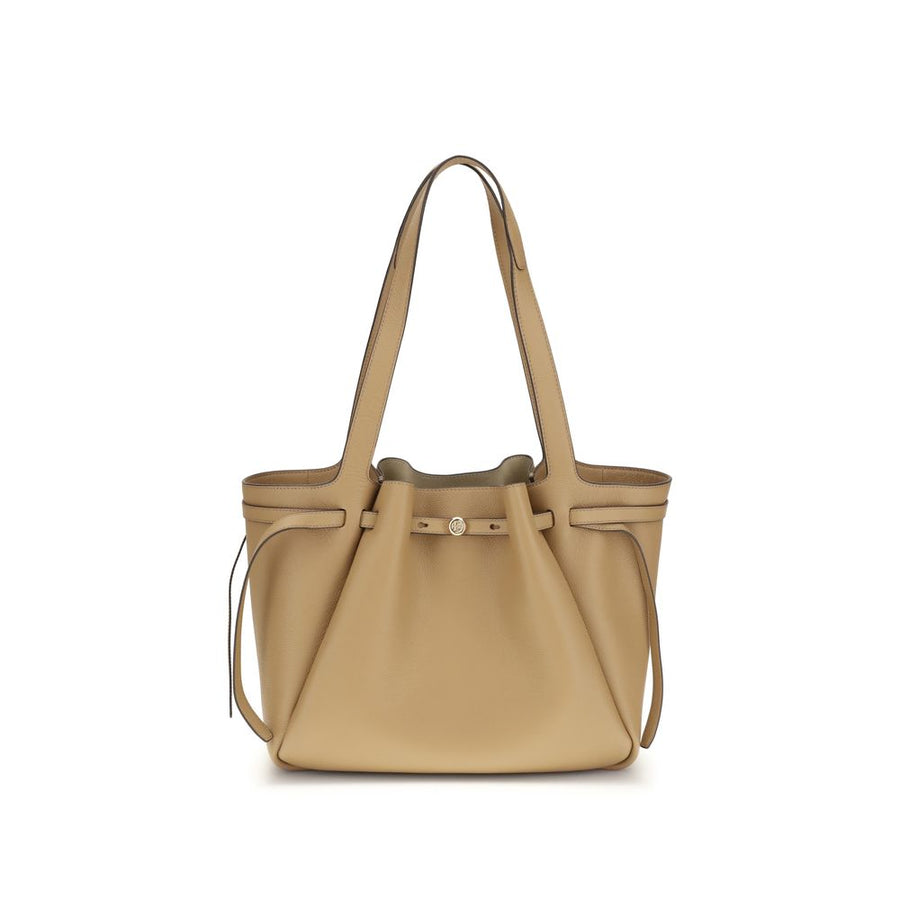 Tory Burch 100% Leather shoulder bag in beige
