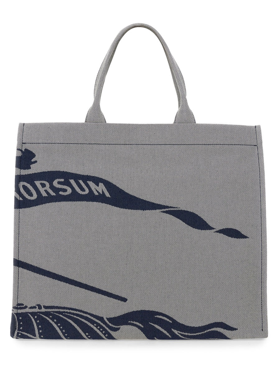 Canvas Tote Bag Grey Cotton Polyester Handbags