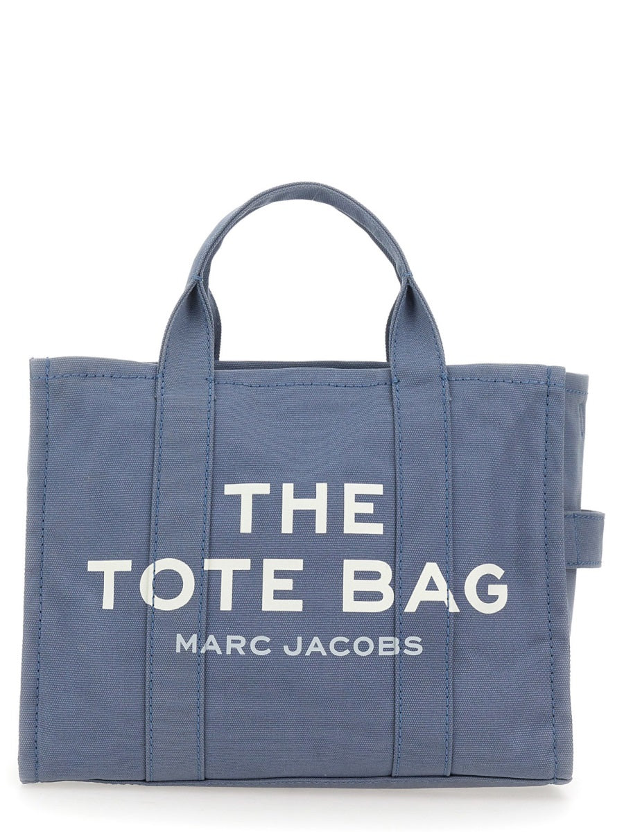 The Tote Medium Bag Blue Cotton Handbags