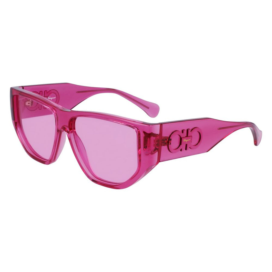Ferragamo FESF1077S5613664AC Injected acetate sunglasses in pink