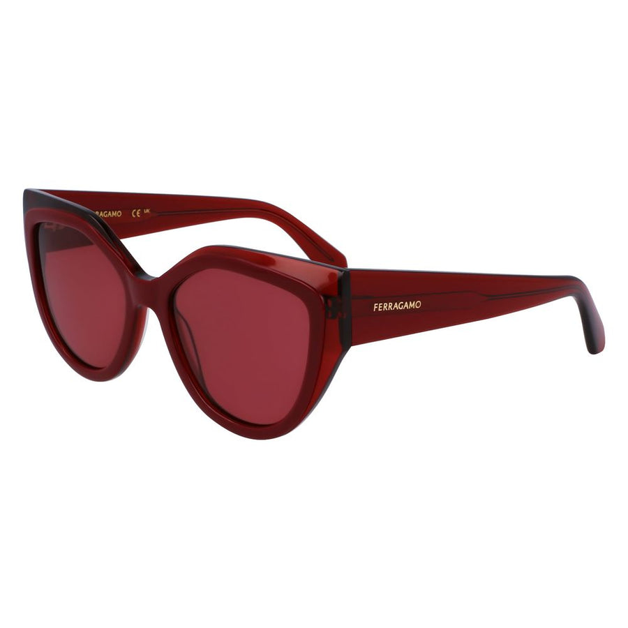 Ferragamo FESF2004S618AC Acetate sunglasses in red