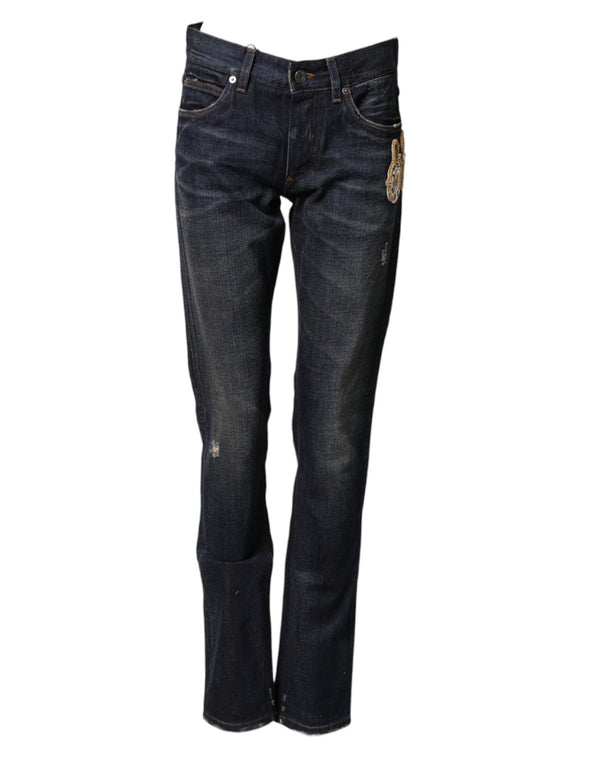 Dolce & Gabbana 100% Cotton jeans in blue