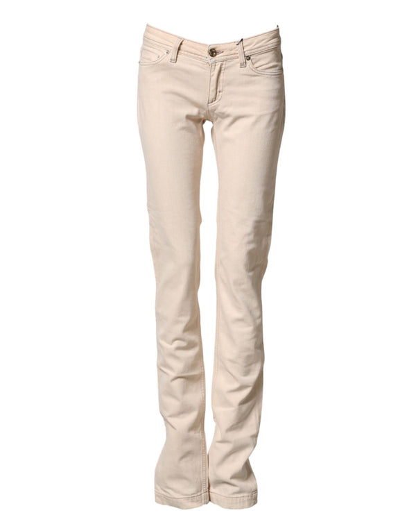 Dolce & Gabbana 88% Cotton 12% Elastane jeans in beige