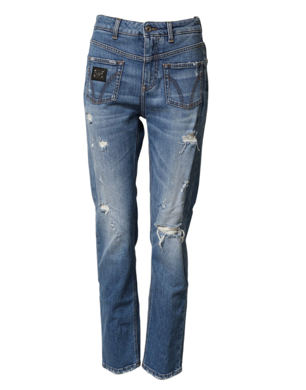 Dolce & Gabbana 100% Cotton jeans in blue