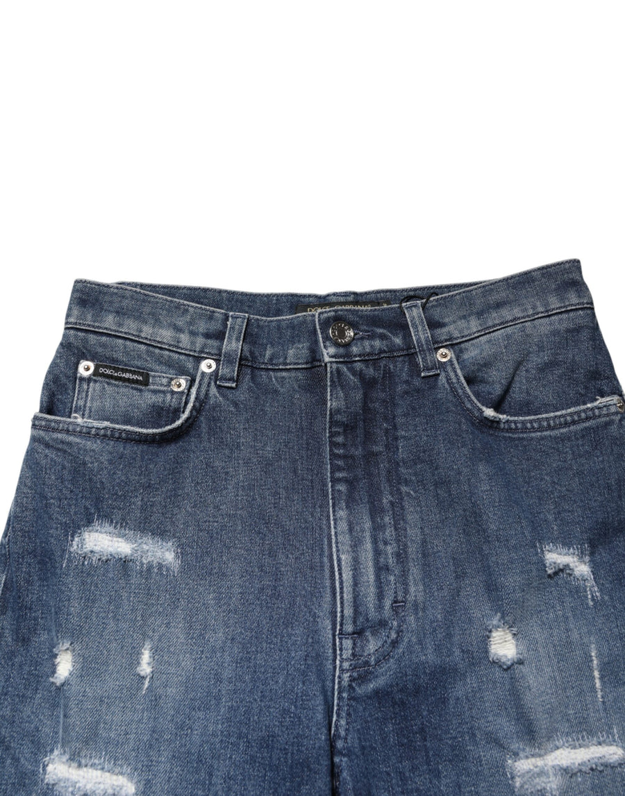 Dolce & Gabbana 98% Cotton jeans in blue