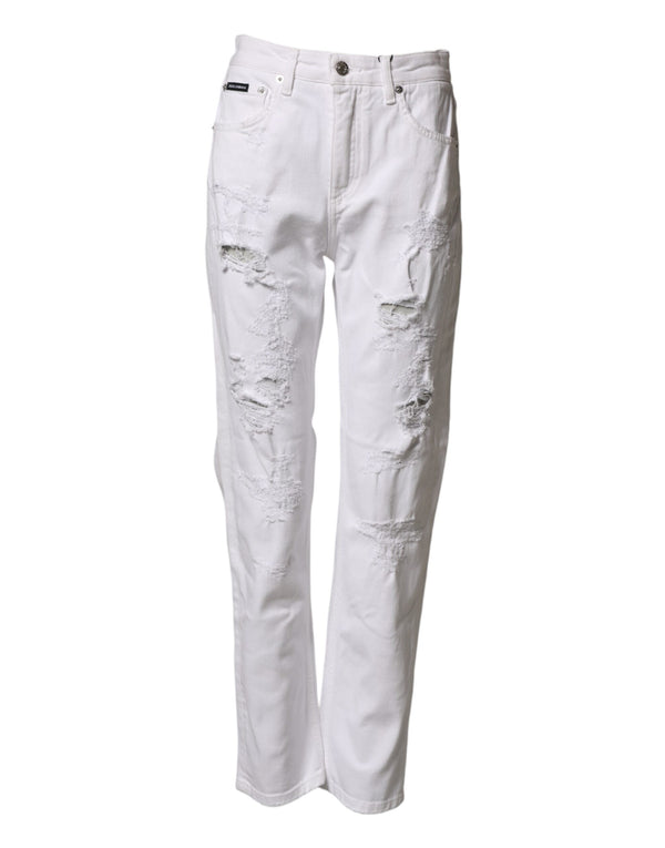 Dolce & Gabbana 98% Cotton jeans in white