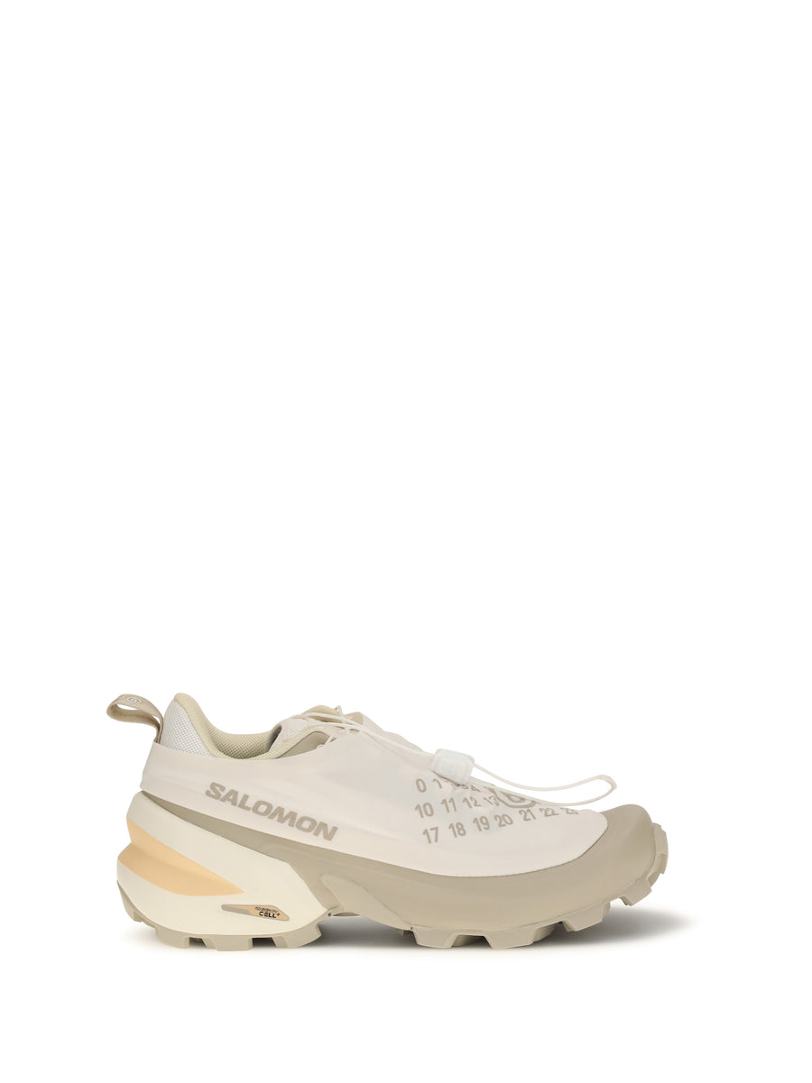 MM6 Maison Margiela Upper: 71% Nylon sneaker in beige