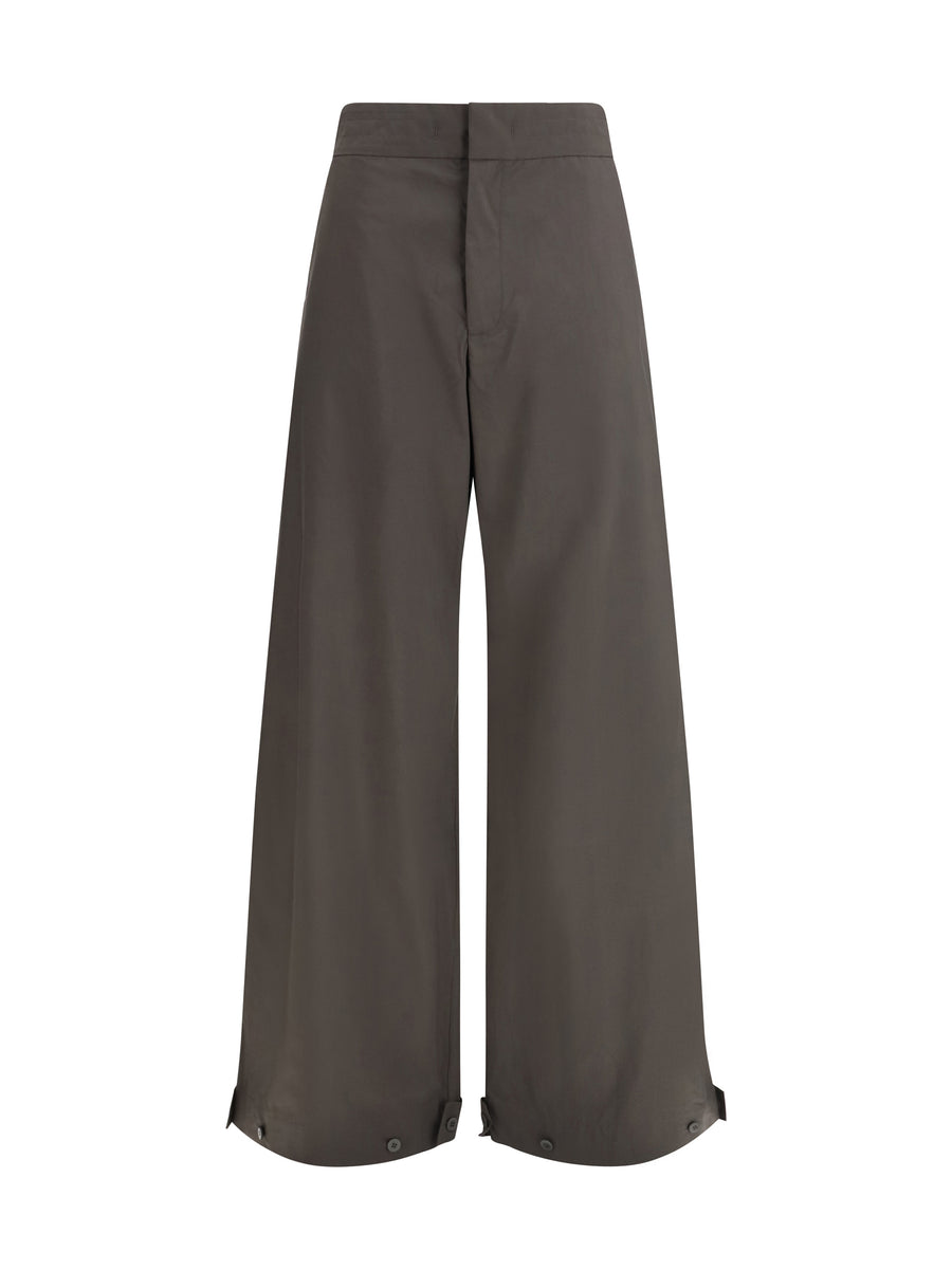 Sa Su Phi 70% Cotton; 30% Polyester trousers in gray