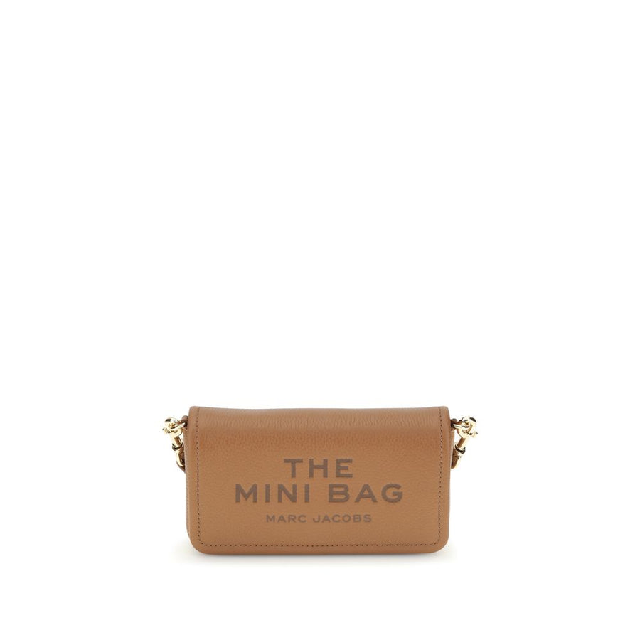 Marc Jacobs 100% Calf Leather Bos Taurus mini bag in brown