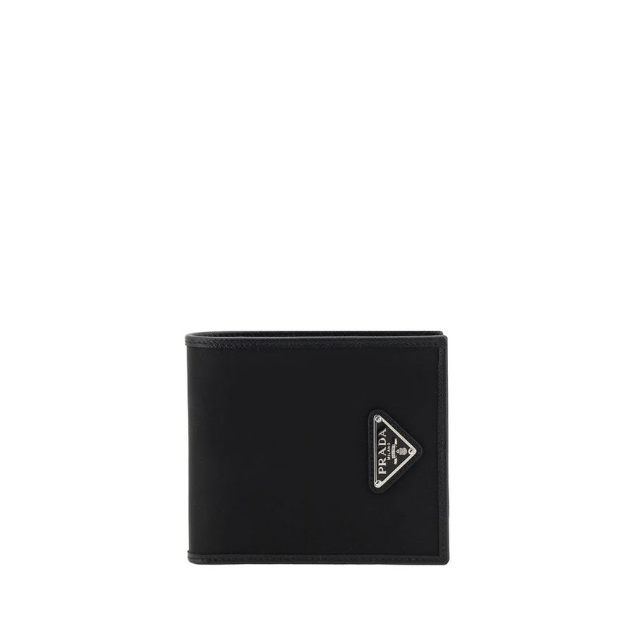 Prada 90% Recycled Polyamide wallet in black