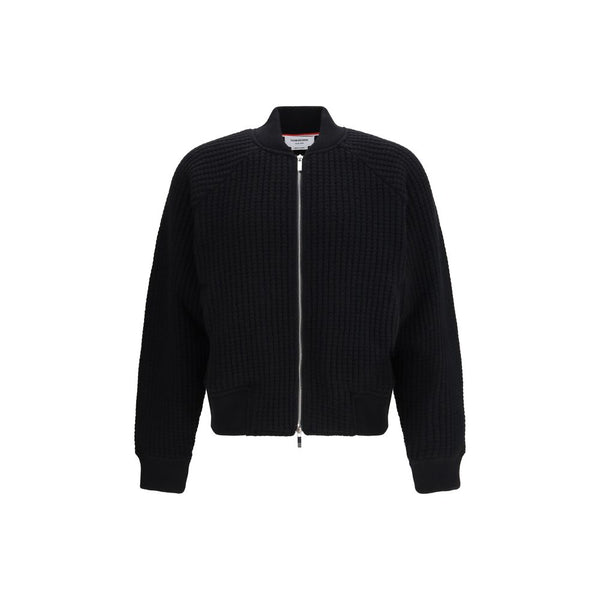 Thom Browne 100% Wool Ovis Aries jacket in black