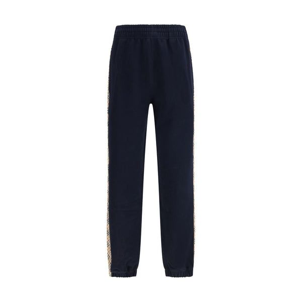 Burberry 100% Cotton joggers in navy
