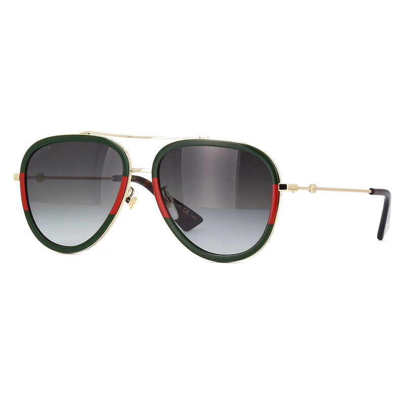 Gucci GG0062S003 Acetate rim sunglasses in gold