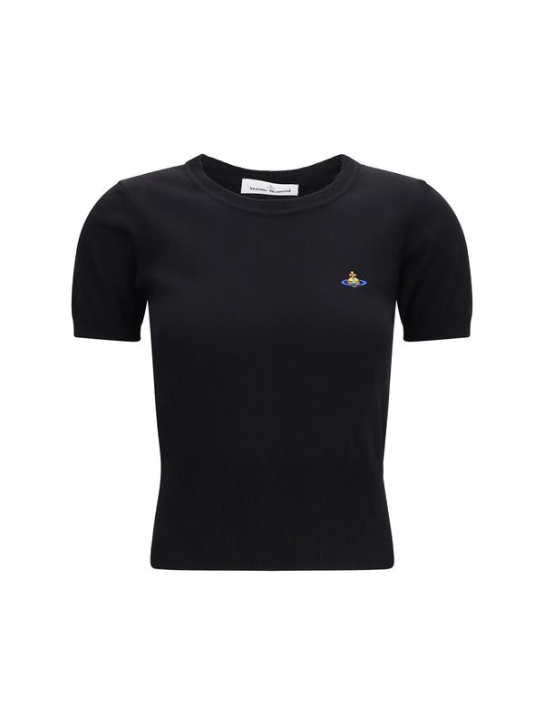 Bea Top Black Cotton; Kashmir/capra Hircus