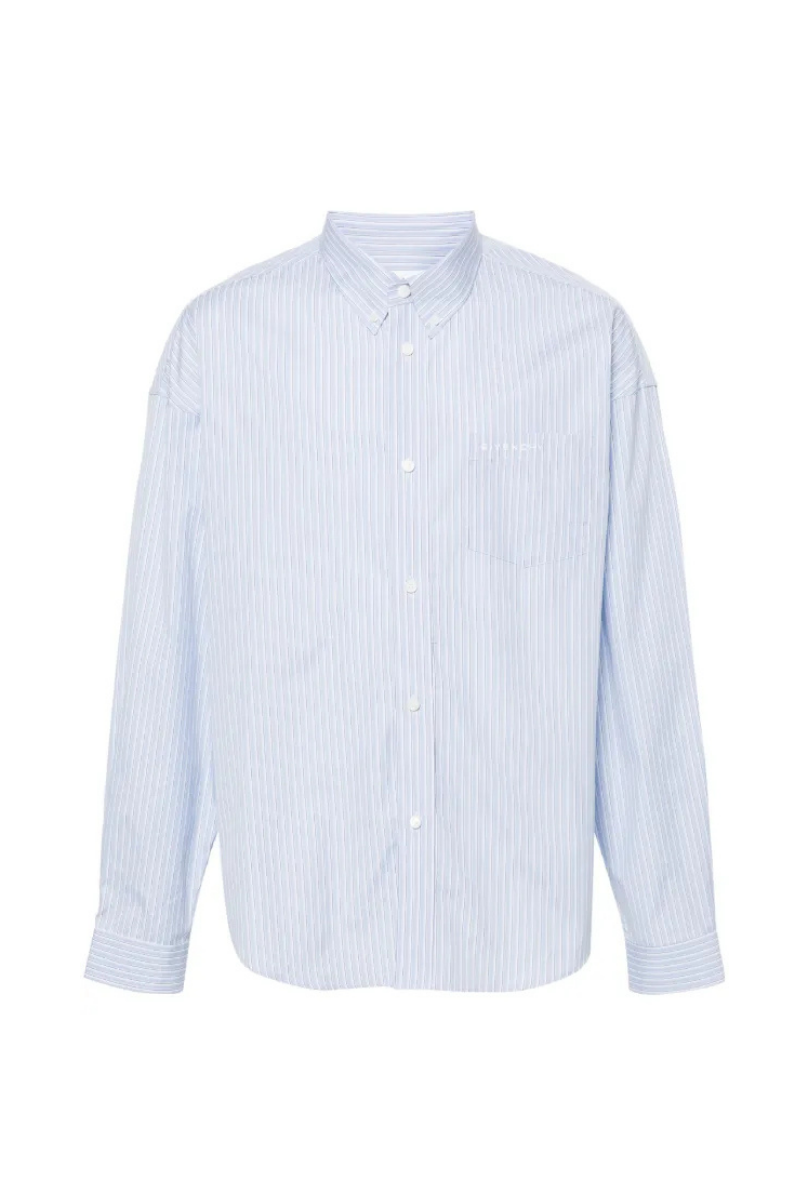 Givenchy Smock Long Sleeve Shirt_light Blue Clothing