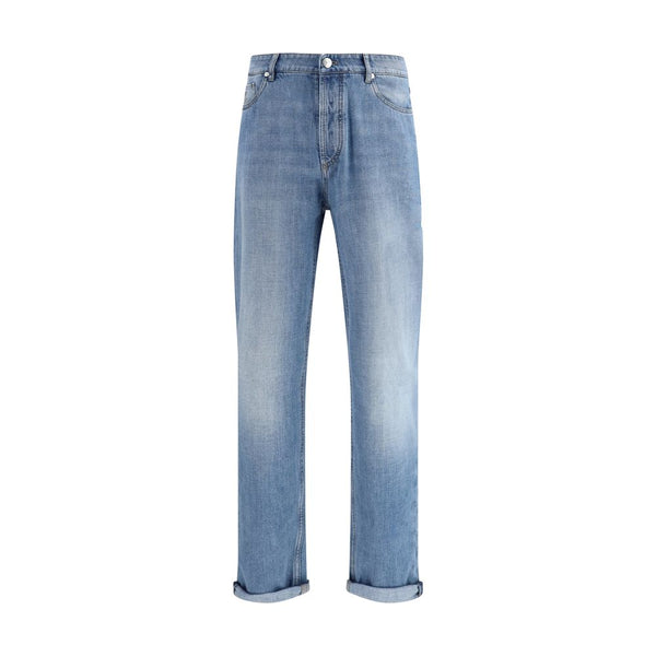 Brunello Cucinelli 100% Cotton jeans in blue