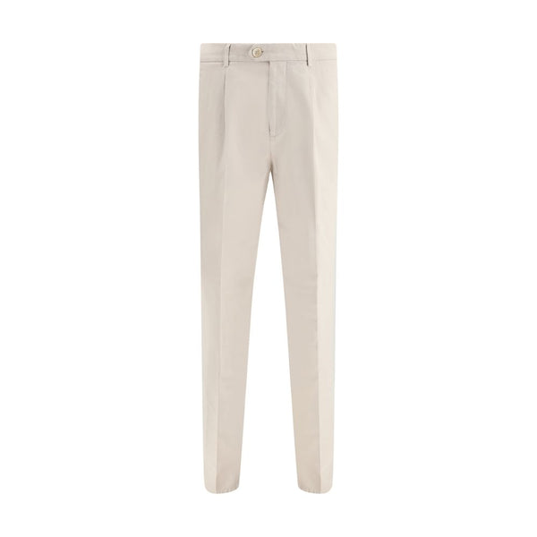Brunello Cucinelli 100% Cotton trousers in beige