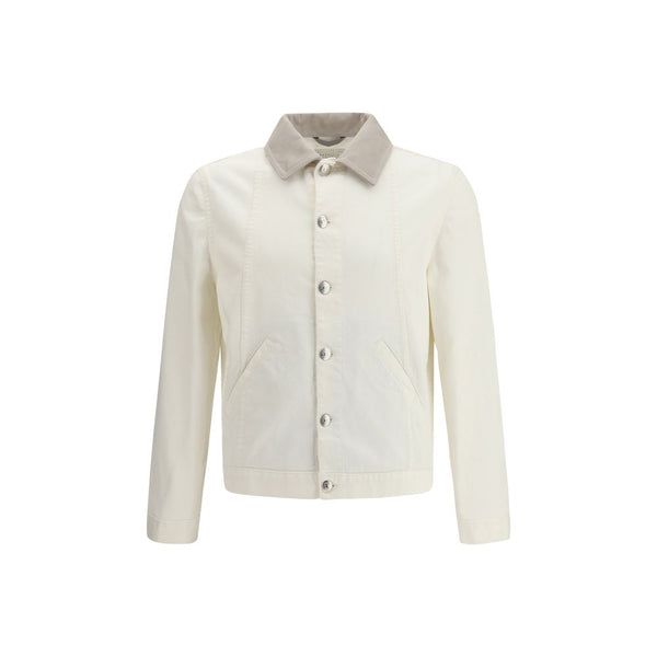 Brunello Cucinelli 99% Cotton jacket in white