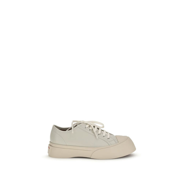 Marni Upper: 100% Calf Leather Bos Taurus; Sole: 100% Rubber sneakers in white