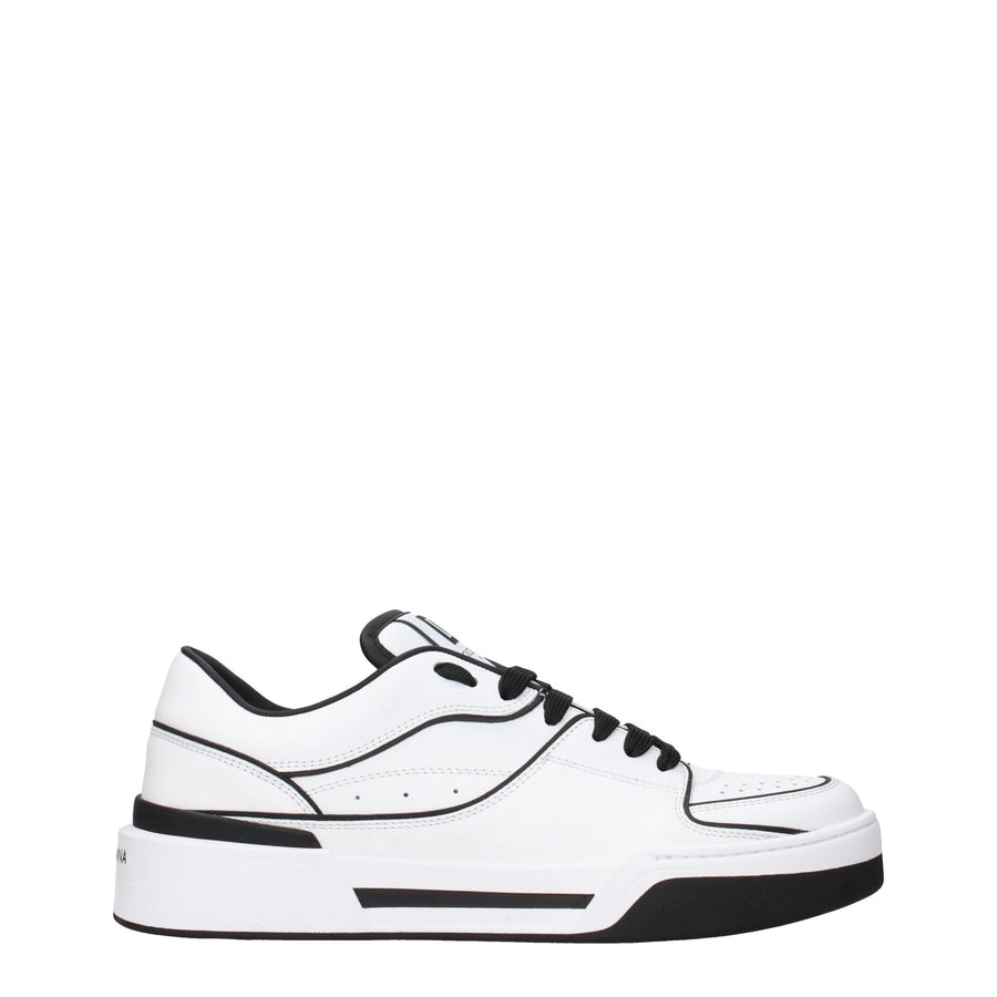 Dolce & Gabbana Leather sneakers in white