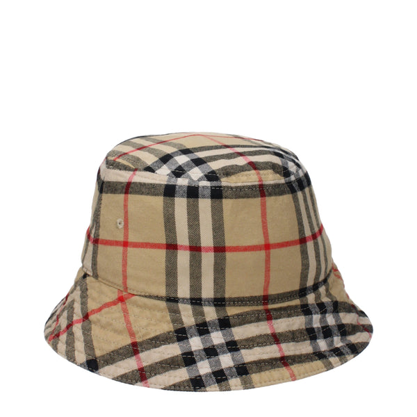 Burberry BU9489258479881BT 100% cotton bucket hat in beige