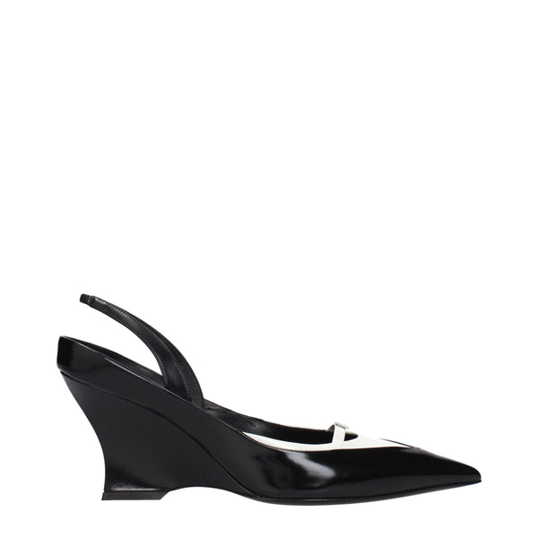 Givenchy wedge slingback in black