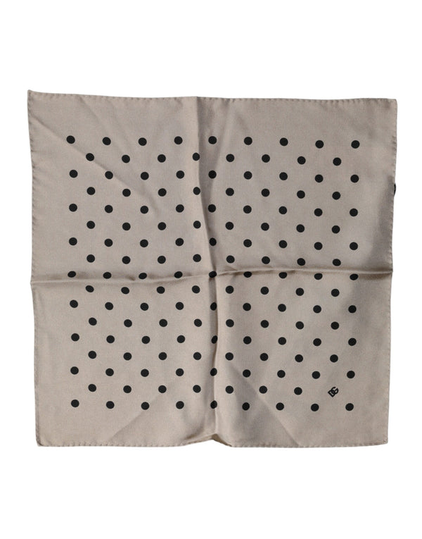 Dolce & Gabbana 100% Silk handkerchief in brown