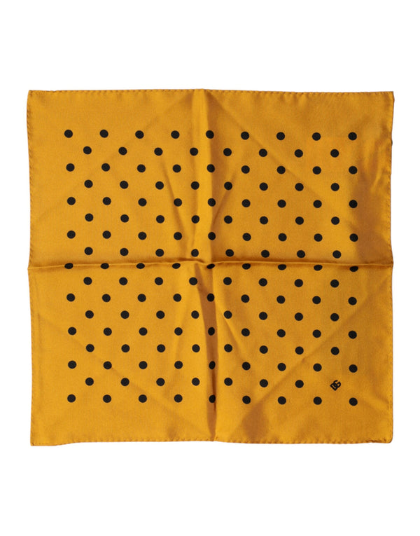 Dolce & Gabbana 100% Silk handkerchief in orange