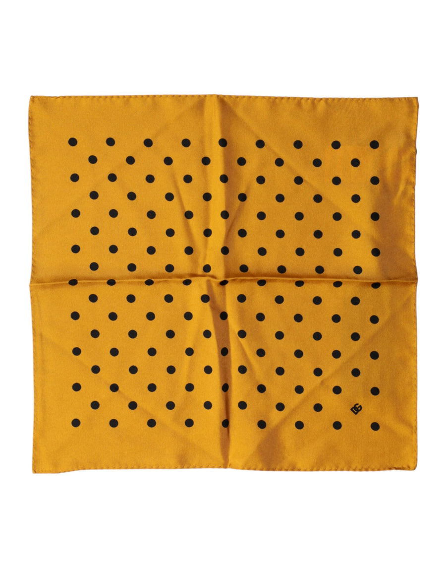 Dolce & Gabbana 100% Silk handkerchief in orange