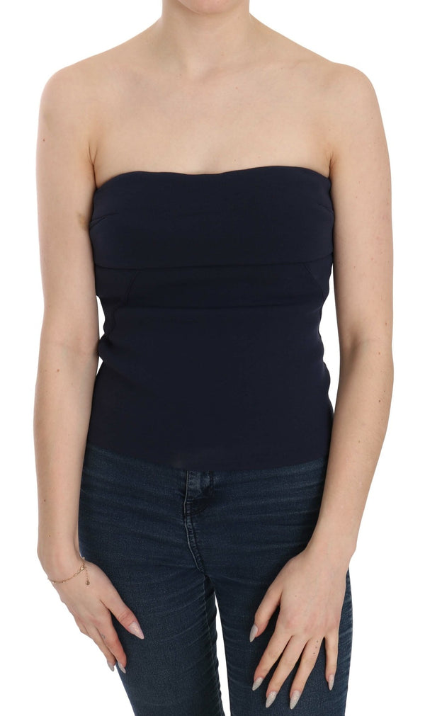 Costume National 100% Cotton blouse in navy