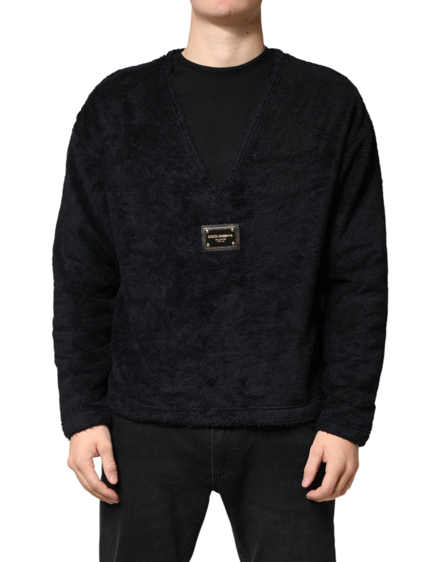 Dolce & Gabbana 100% Cotton sweatshirt in black