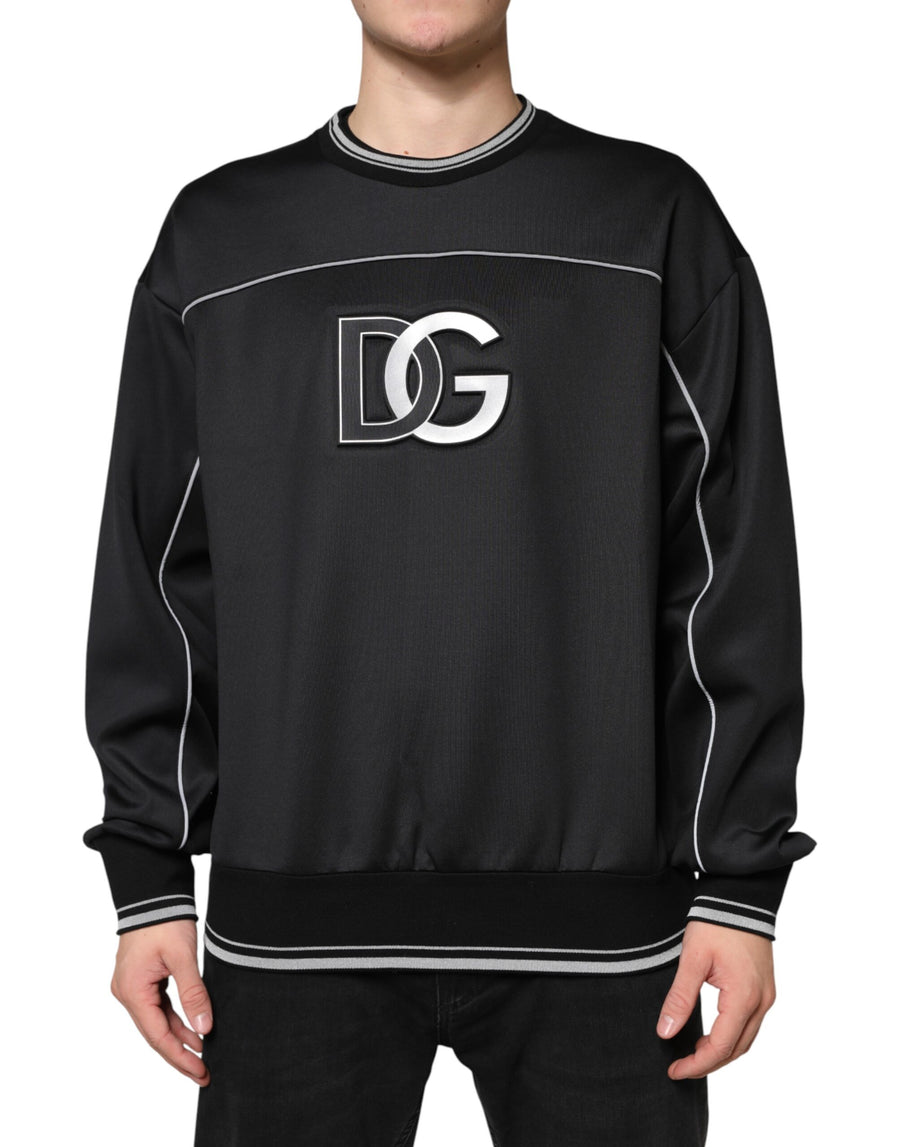 Dolce & Gabbana Polyester sweatshirt in black
