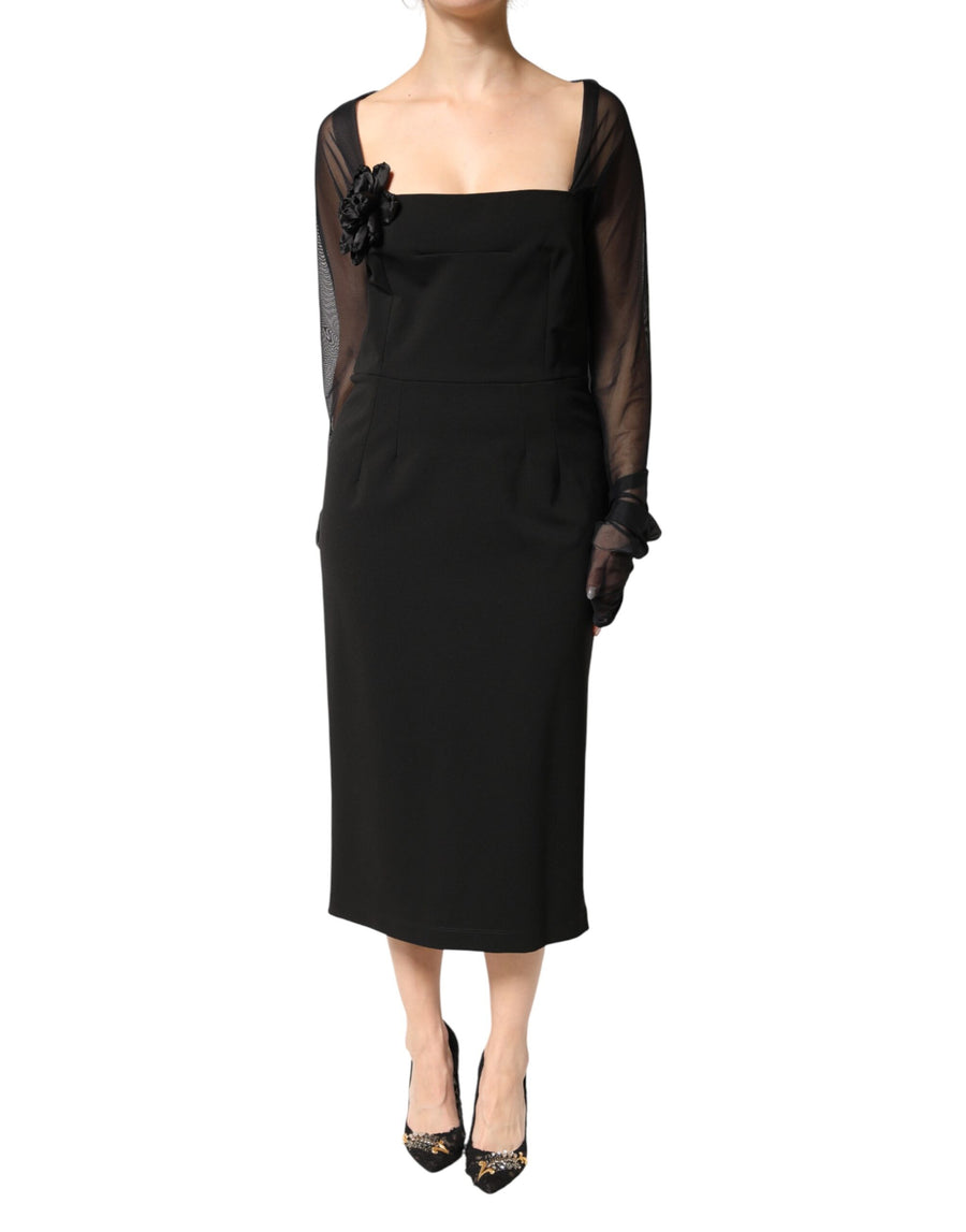 Dolce & Gabbana 04% Elastane dress in black