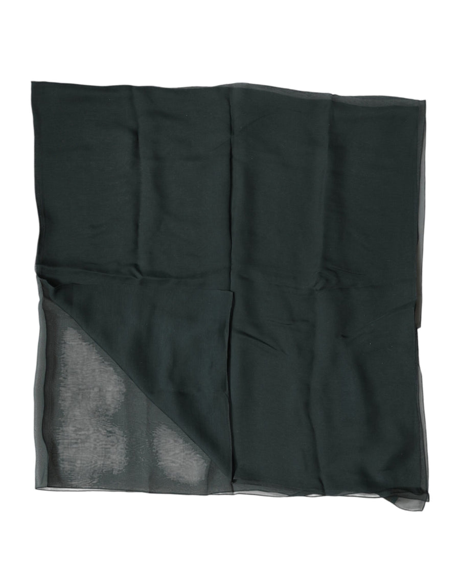 Dolce & Gabbana 100% Silk scarf in green