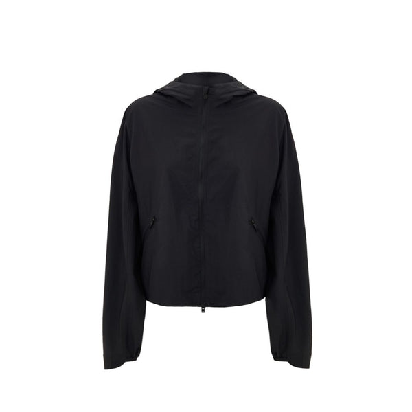 Y-3 100% Polyamide jacket in black