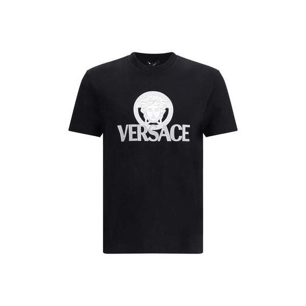 Versace 100% Cotton t-shirt in black