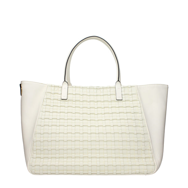 Valentino Garavani Leather tote bag in beige