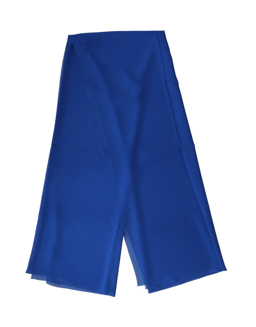 Dolce & Gabbana 100% Silk scarf in blue